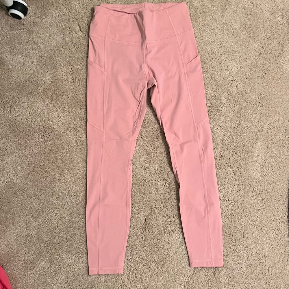 CRZ Yoga leggings light pink size medium